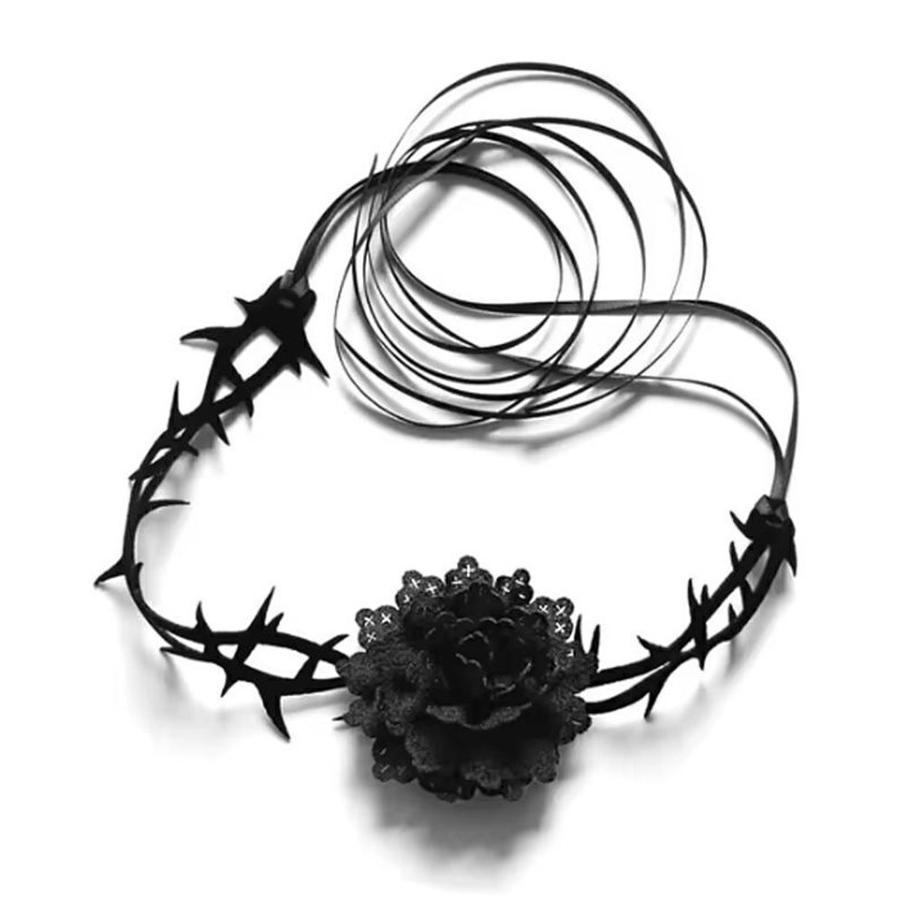 Flower necklace N1227